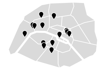 Carte de Paris